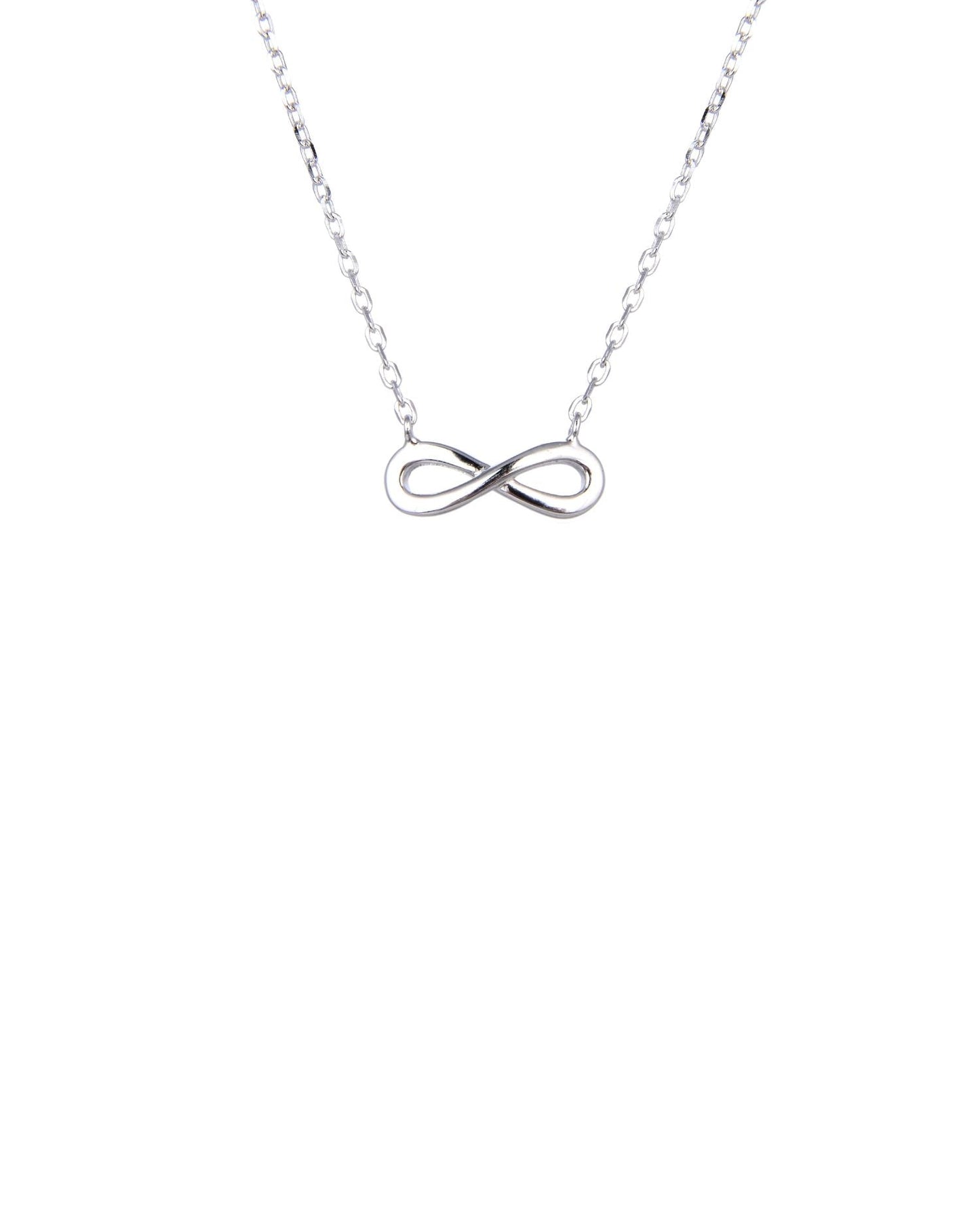Candella Infinity Necklace Silver