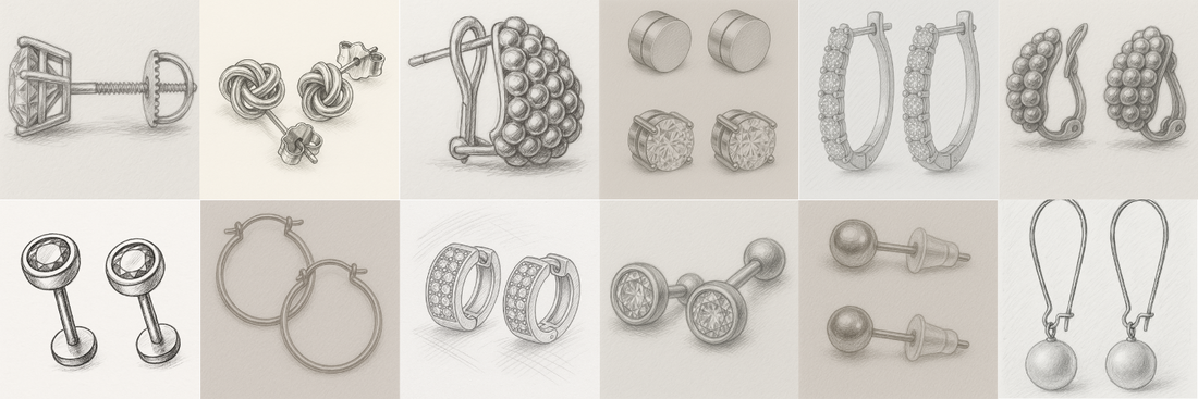 The Ultimate Guide to Earring Closures: Find Your Everyday Style