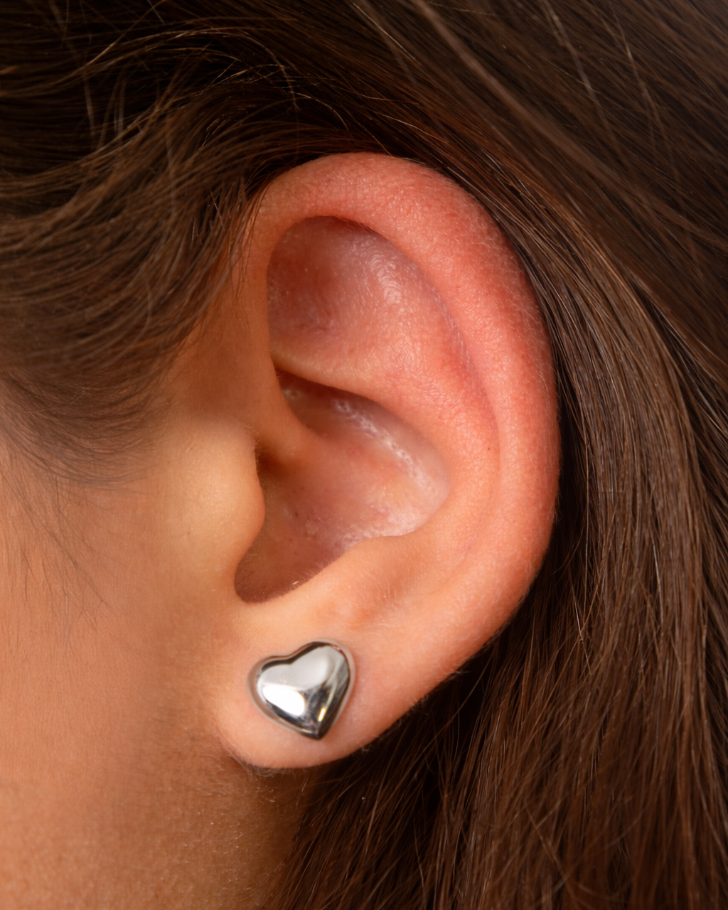 Candella Butterfly Stud Earrings Silver