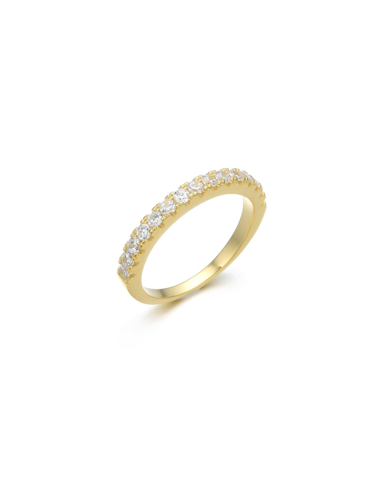 Half Eternity Ring Gold
