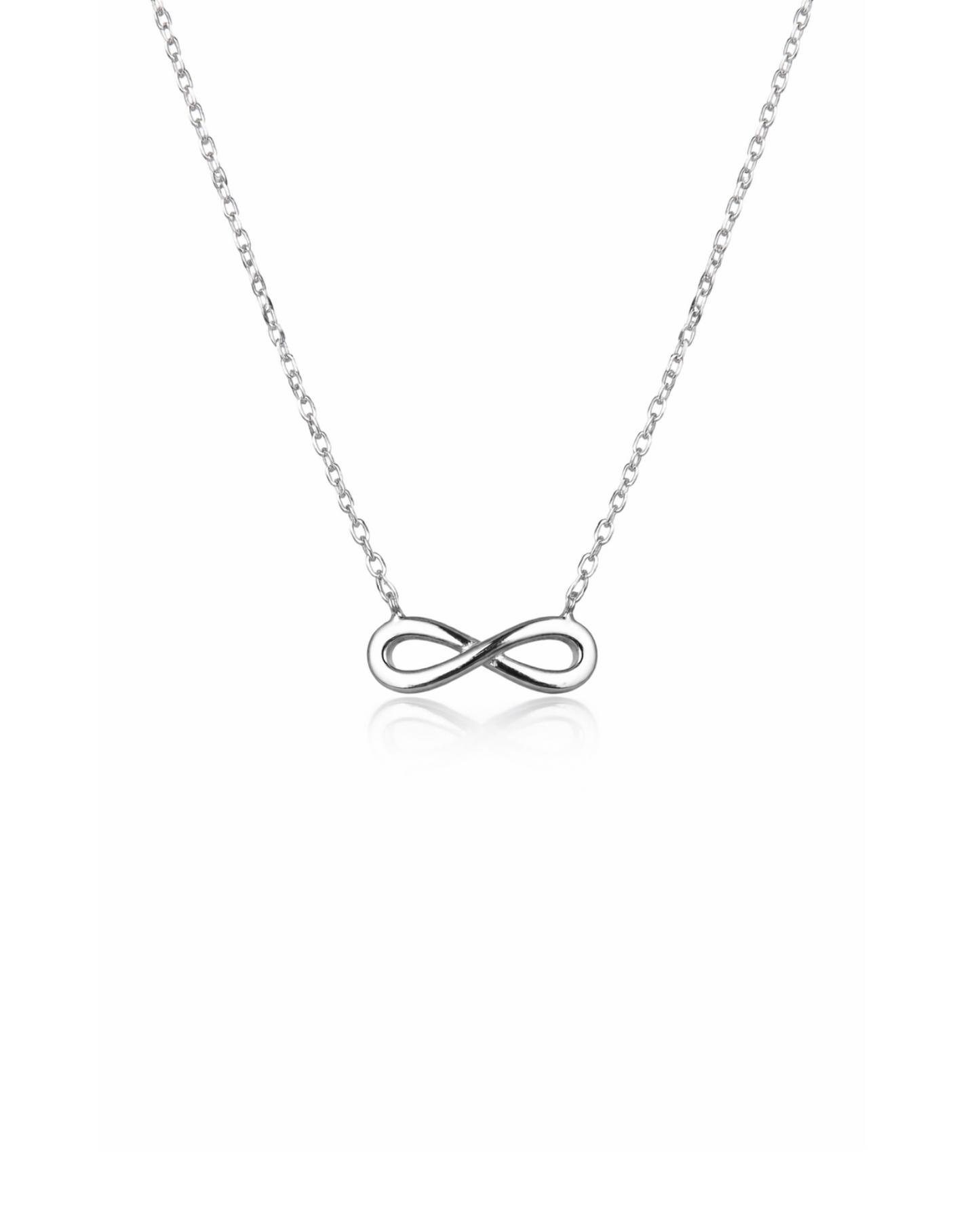 Candella Infinity Necklace Silver
