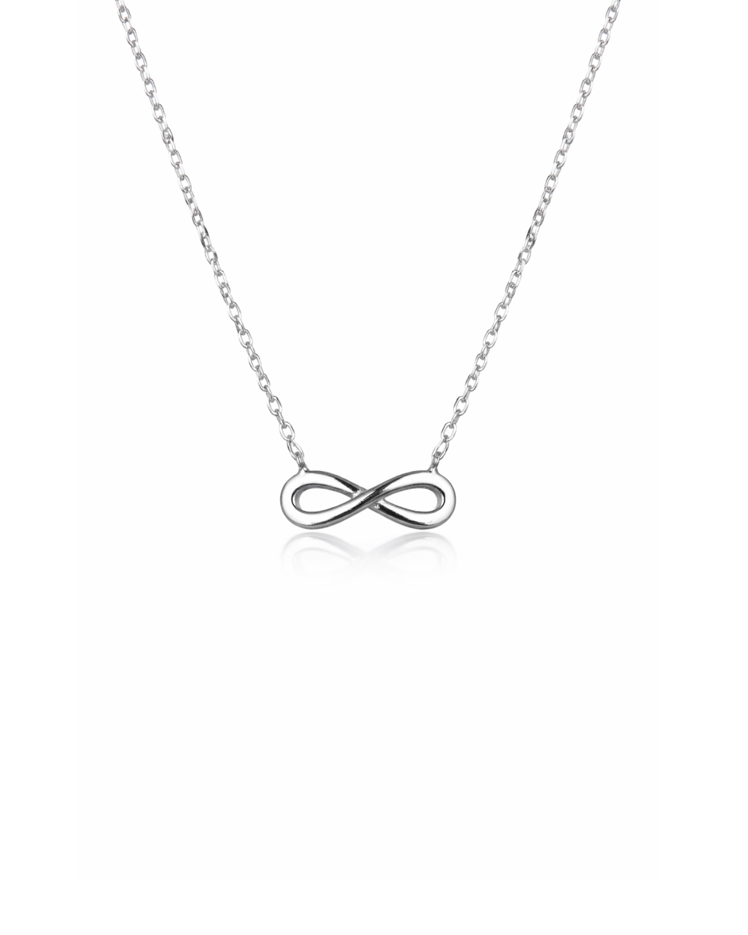 Candella Infinity Necklace Silver