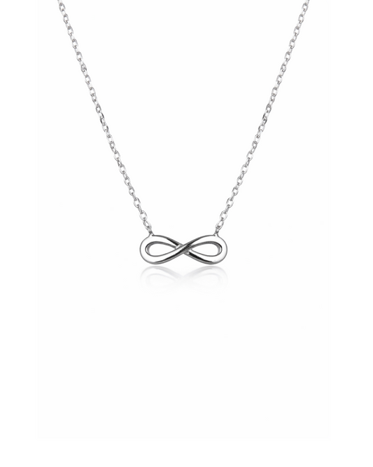 Candella Infinity Necklace Silver