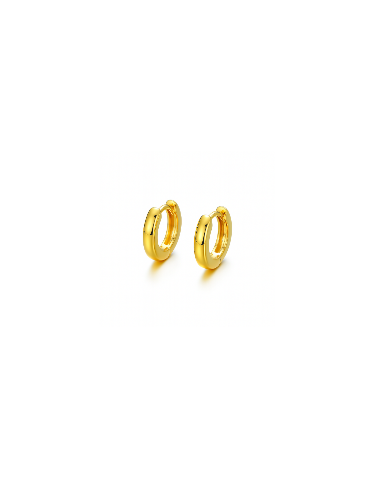 Candella Mini Hoop Earrings Gold